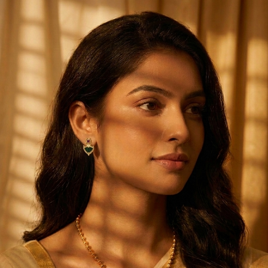 Premium Palakka Earrings
