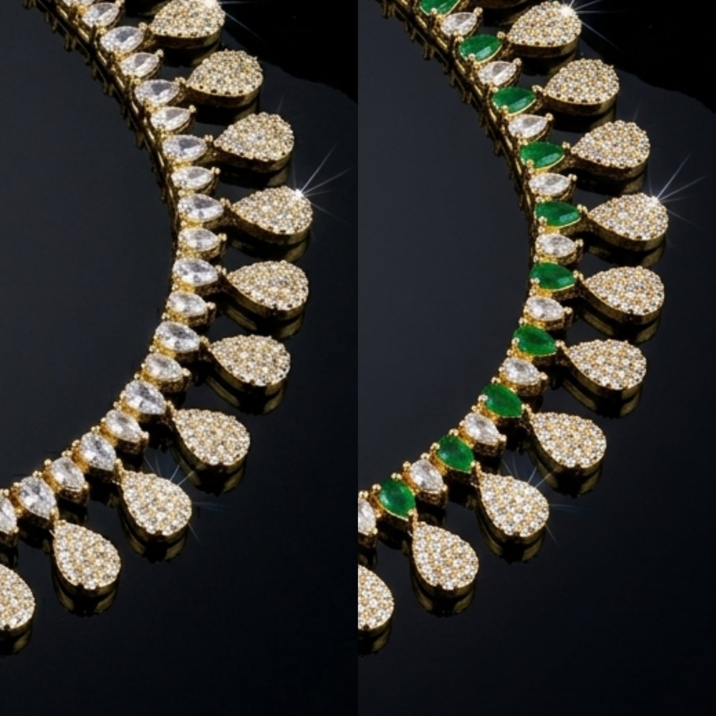 Premium Aurora Teardrop set